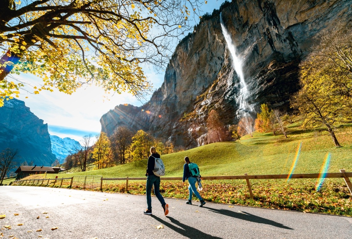 Switzerland has glorious autumnal walks