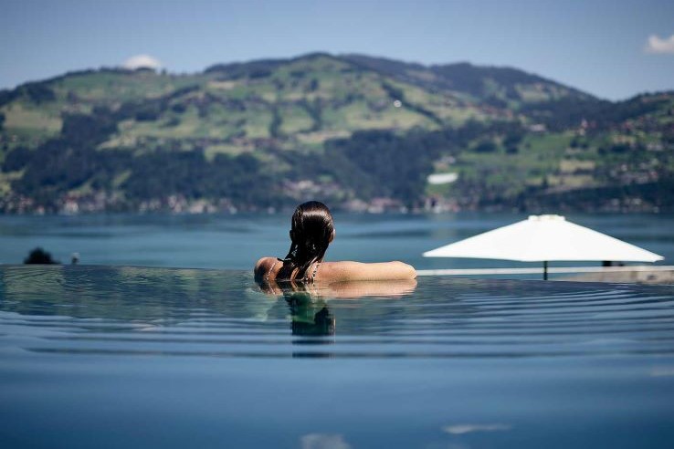 Belvédère Strandhotel, infinity pool