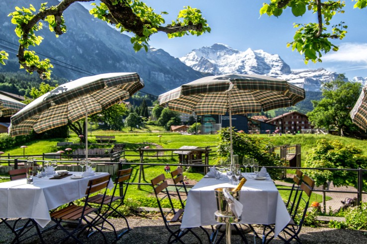 Hotel Schoenegg, terrace