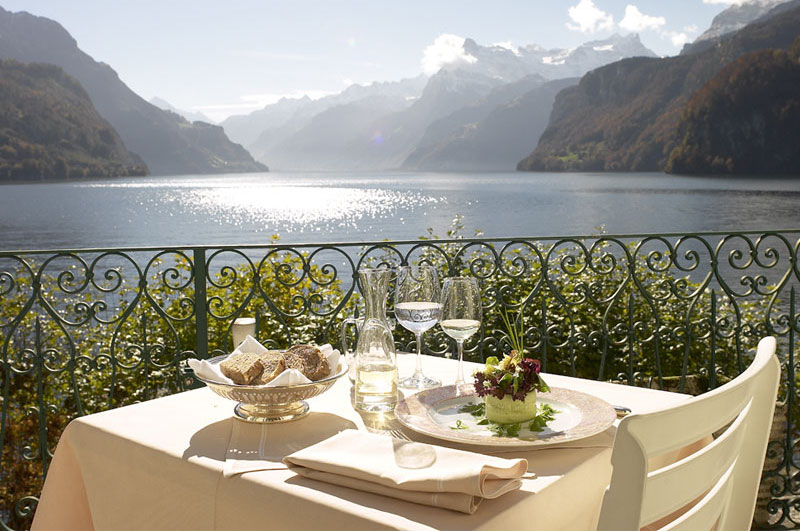 Seehotel Waldstätterhof, lake view