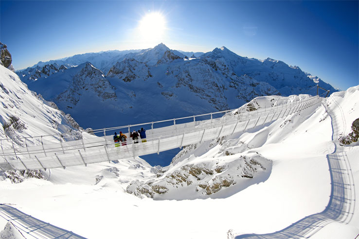 Mount Titlis suspension bridge