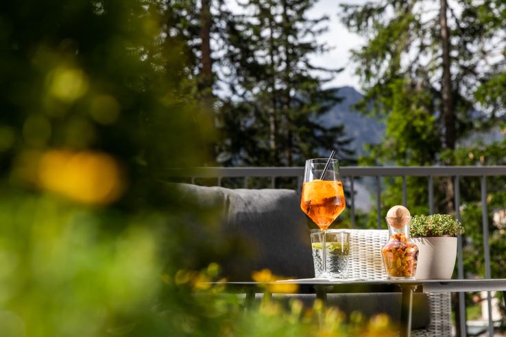 Waldhotel Arosa, terrace
