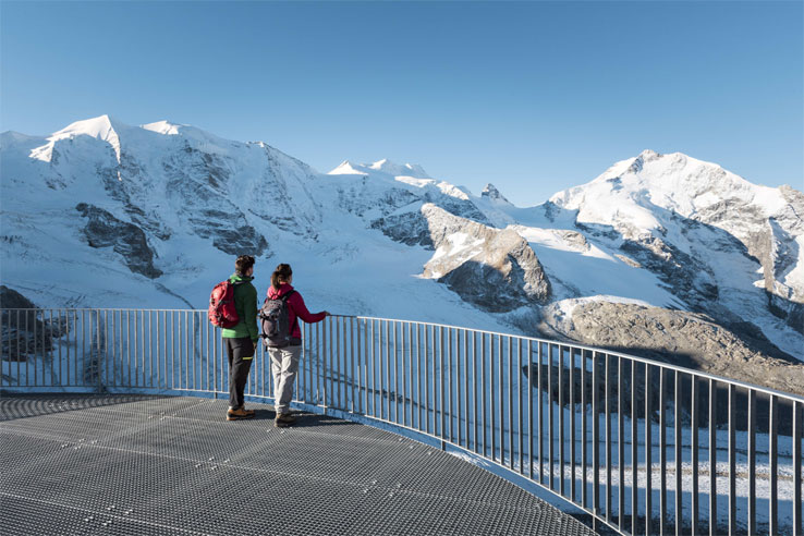 Diavolezza viewing platform