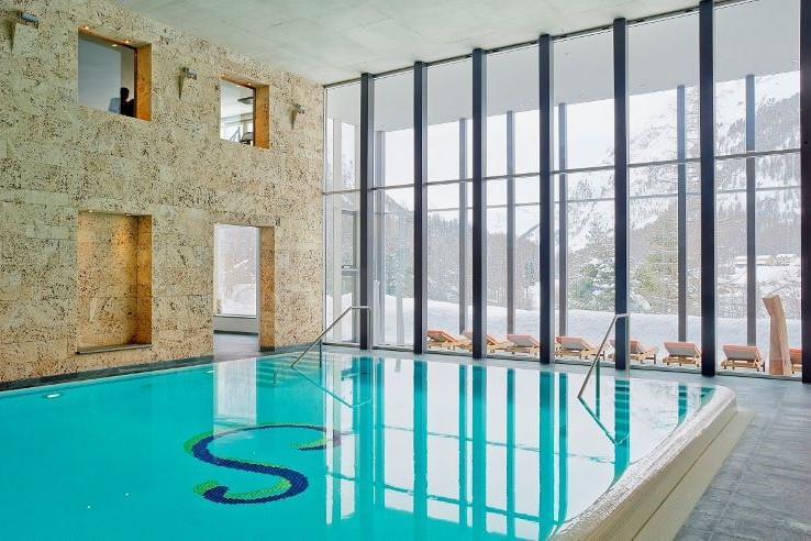 Hotel Saratz, indoor pool