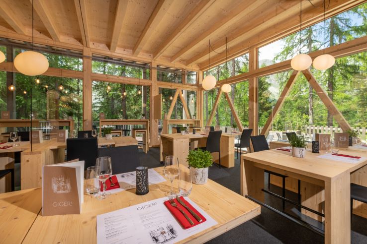 Waldhaus Sils, Gigers restaurant