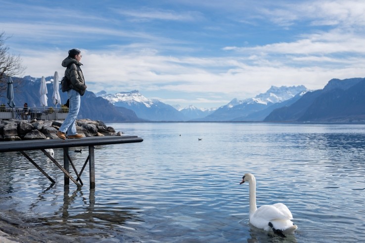 Vevey and Lake Geneva