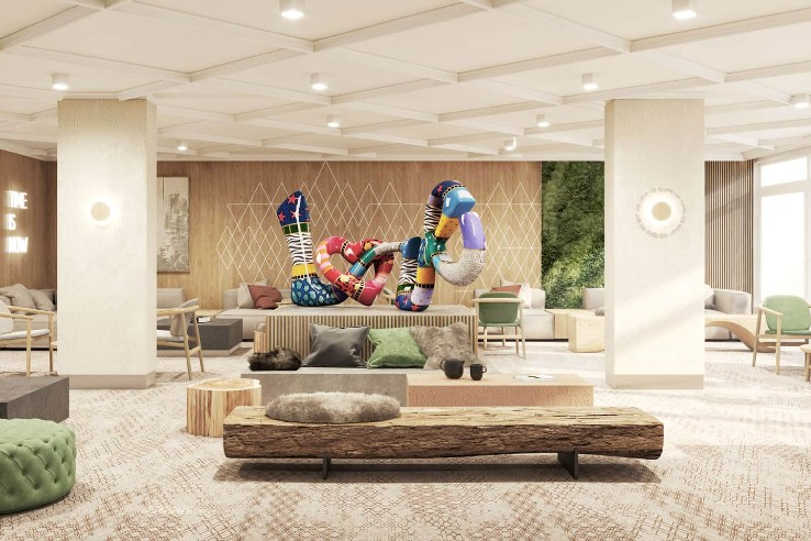 Hotel Victoria, lobby