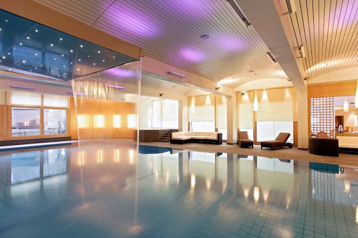 Grand Hotel Zermatterhof, pool and relaxation area